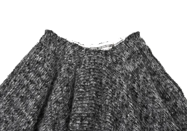 COMME des GARCONS Chunky Knit Flare Skirt K-174079_003