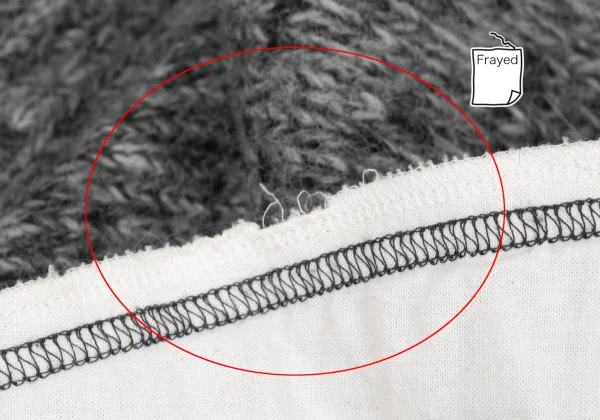 COMME des GARCONS Chunky Knit Flare Skirt K-174079_009