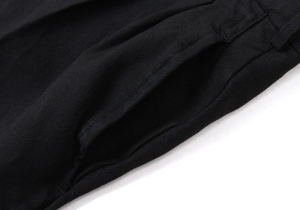 BLACK COMME des GARCONS Polyester Two Tuck Shorts K-174085_004