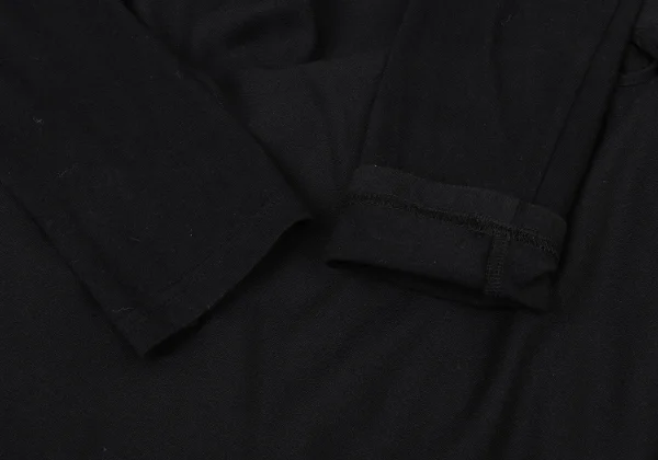 Ground Y Mixed Material Layered Drape Dress K-174087_006