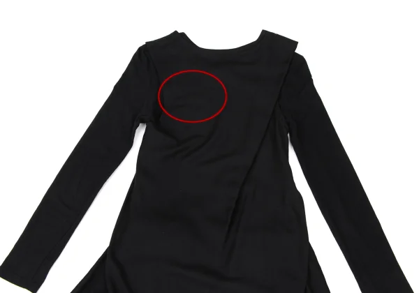 Ground Y Mixed Material Layered Drape Dress K-174087_015
