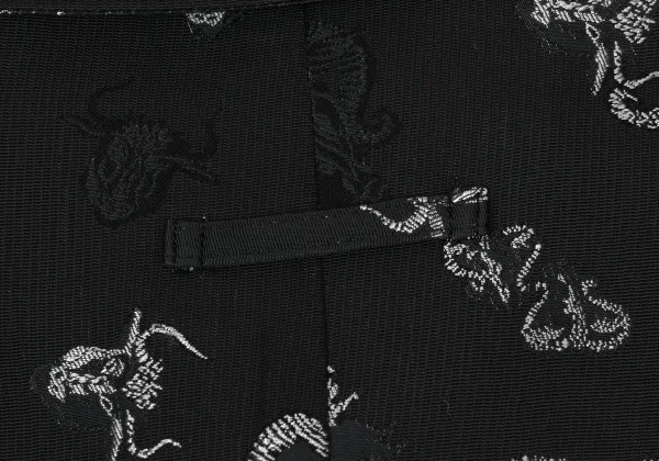 Jean Paul GAULTIER FEMME Rayon Blend Minotaur Jacquard Long Jacket K-174088_016