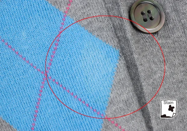 COMME des GARCONS HOMME Argyle Cotton Knit Cardigan K-174090_004