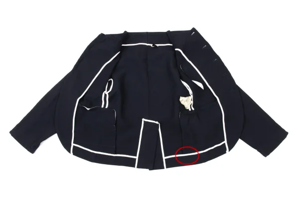 COMME des GARCONS Pory Two Dimensional Morning Jacket K-174091_013