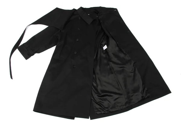 KEISUKE YOSHIDA Cotton Wrap Trench Coat K-174092_009