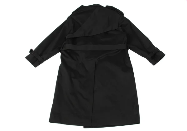 KEISUKE YOSHIDA Cotton Wrap Trench Coat K-174092_011