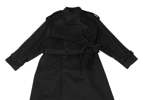KEISUKE YOSHIDA Cotton Wrap Trench Coat K-174092_018