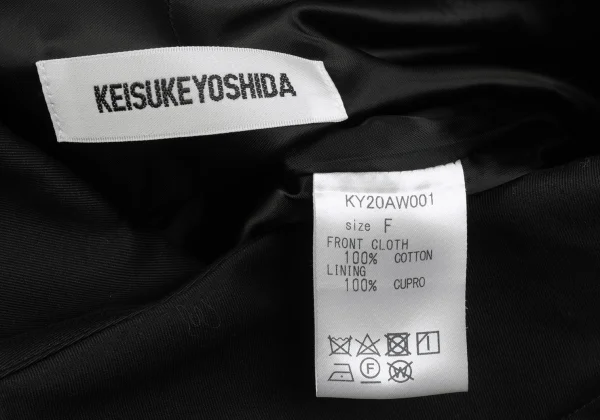 KEISUKE YOSHIDA Cotton Wrap Trench Coat K-174092_020