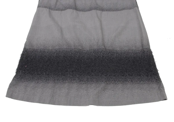 ISSEY MIYAKE HaaT Cotton Wool Gradient Skipper Dress K-174093_011