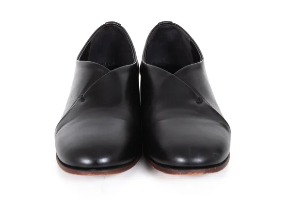 Y's Layered Switching Leather Shoes K-174096_002