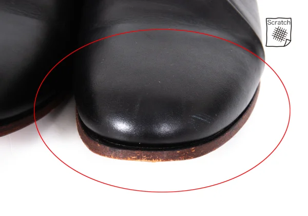 Y's Layered Switching Leather Shoes K-174096_003