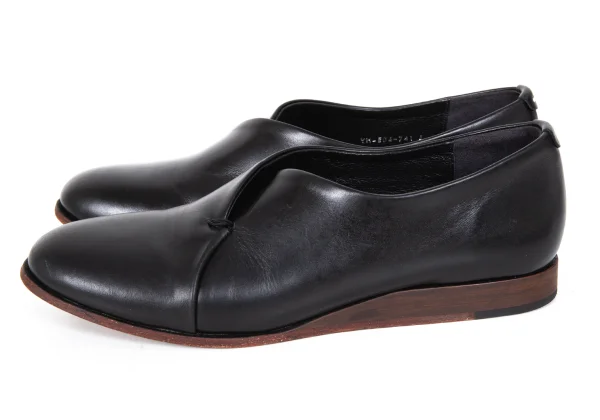 Y's Layered Switching Leather Shoes K-174096_004