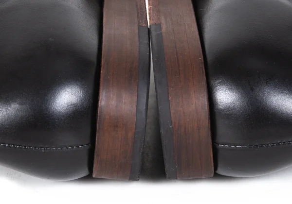 Y's Layered Switching Leather Shoes K-174096_011