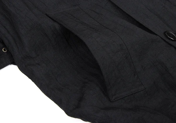 GIORGIO ARMANI Wrinkled Nylon Padded Trench Coat K-174097_009