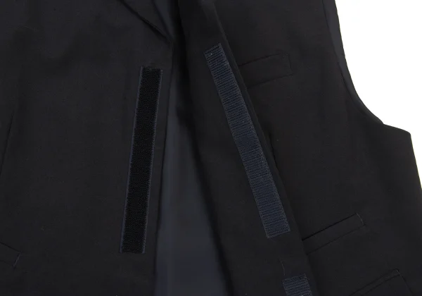 COMME des GARCONS HOMME PLUS Wool Velcro Vest K-174100_008