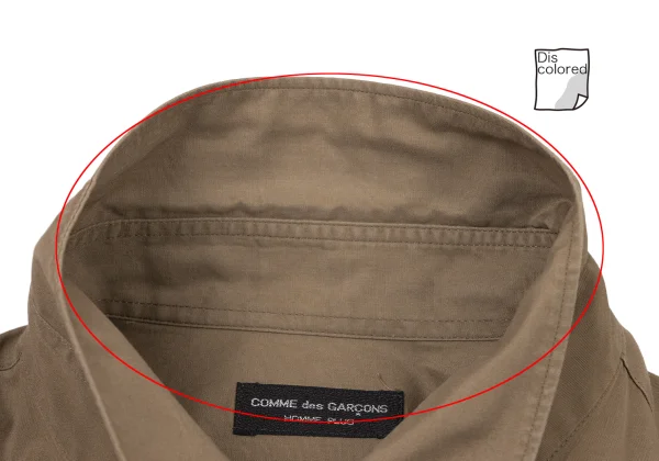 COMME des GARCONS HOMME PLUS Cotton Basic Shirt K-174101_004