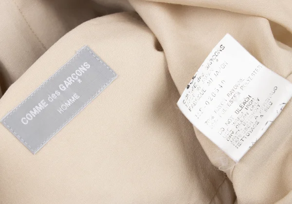 COMME des GARCONS HOMME Rayon Poly Short Sleeve Shirt K-174104_014