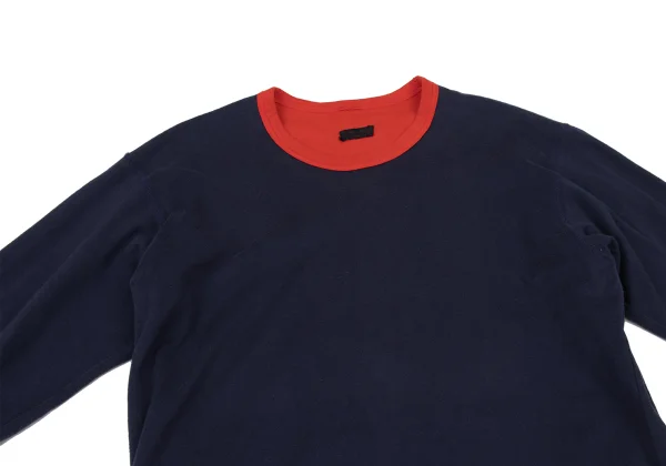 COMME des GARCONS HOMME Bicolor Reversible Layered T Shirt K-174106_002