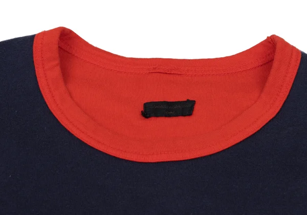 COMME des GARCONS HOMME Bicolor Reversible Layered T Shirt K-174106_003