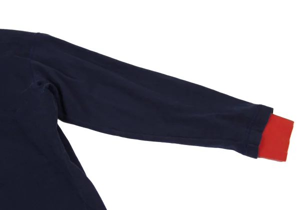 COMME des GARCONS HOMME Bicolor Reversible Layered T Shirt K-174106_004