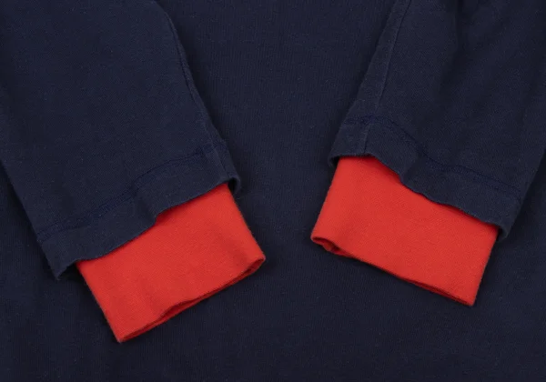 COMME des GARCONS HOMME Bicolor Reversible Layered T Shirt K-174106_005