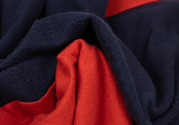 COMME des GARCONS HOMME Bicolor Reversible Layered T Shirt K-174106_014