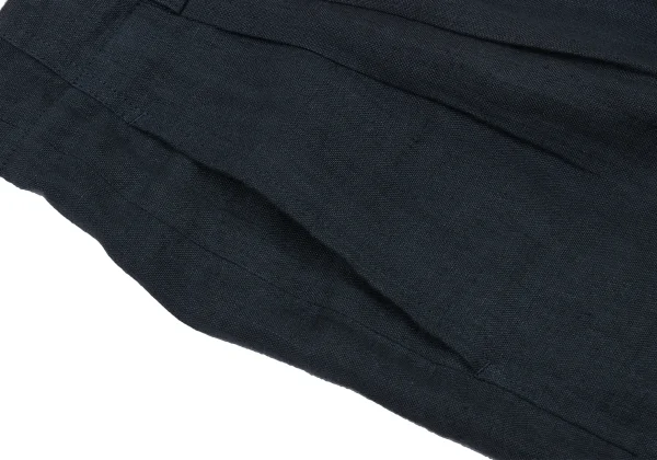 COMME des GARCONS HOMME Hand Dyed Linen Tuck Pants K-174107_006