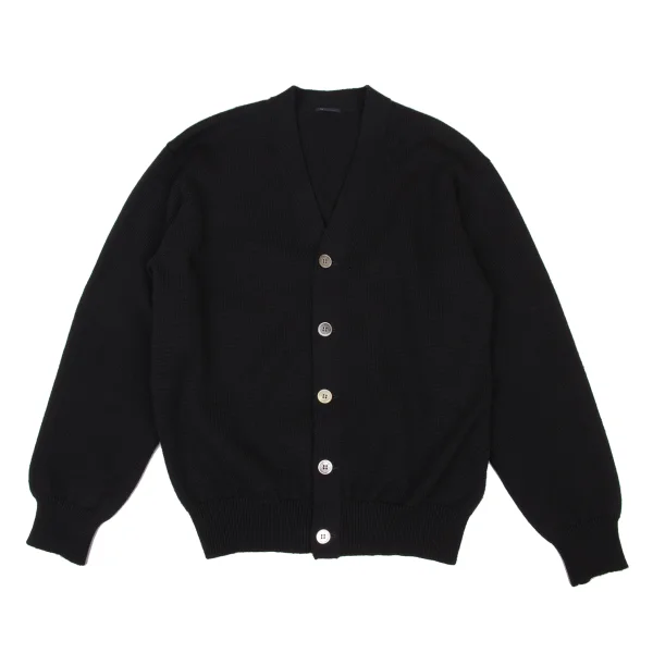 Y's for men Wool Knit Cardigan Black S-M K-174110_001