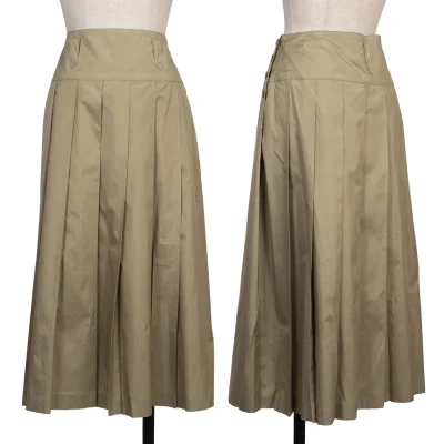 yoshie inaba Silk Pleated Skirt