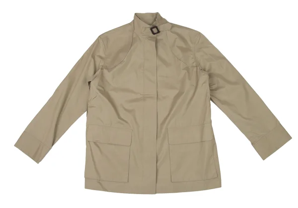 yoshie inaba Silk Belted Neck Jacket & Skirt K-174113_003