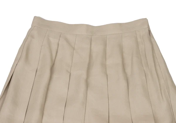 yoshie inaba Silk Linen Pleated Skirt K-174114_003