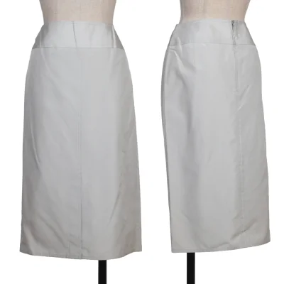 yoshie inaba Silk Center Slit Skirt