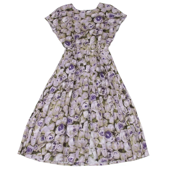 yoshie inaba Floral Print Linen Dress K-174118_002