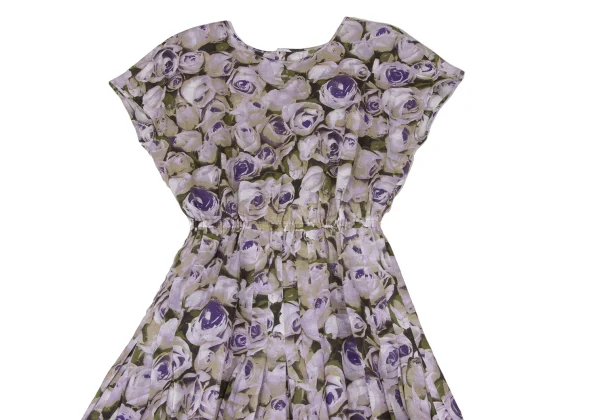 yoshie inaba Floral Print Linen Dress K-174118_003