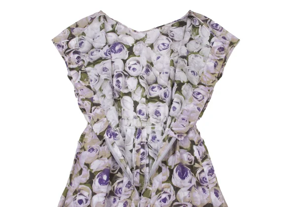 yoshie inaba Floral Print Linen Dress K-174118_011