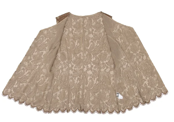 yoshie inaba Floral Lace Sheer Sleeveless Blouse K-174119_009