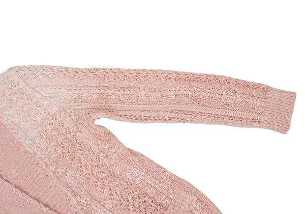 yoshie inaba Linen Silk Cable Knit Cardigan K-174120_005
