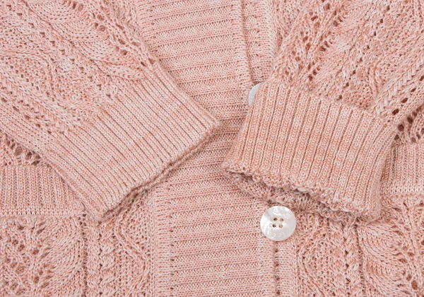 yoshie inaba Linen Silk Cable Knit Cardigan K-174120_006