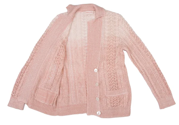 yoshie inaba Linen Silk Cable Knit Cardigan K-174120_010