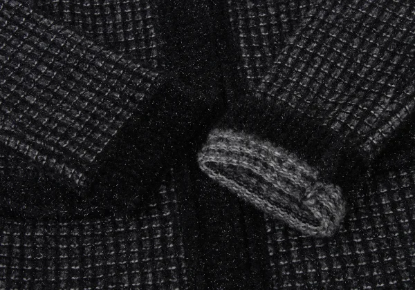 yoshie inaba Cashmere Nylon Glitter Knit Cardigan K-174121_007