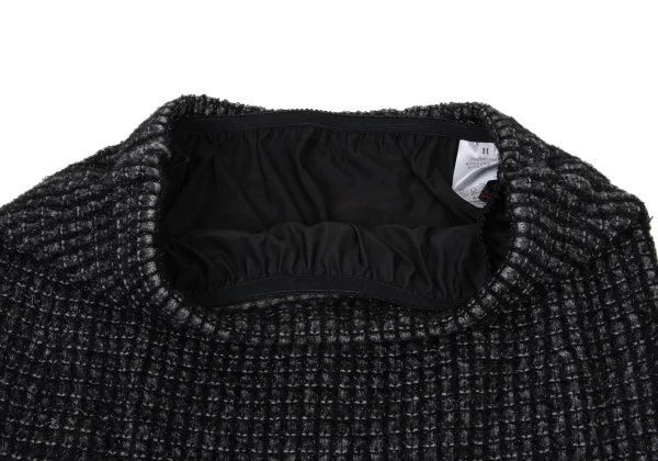 yoshie inaba Cashmere Nylon Glitter Knit Skirt K-174122_004