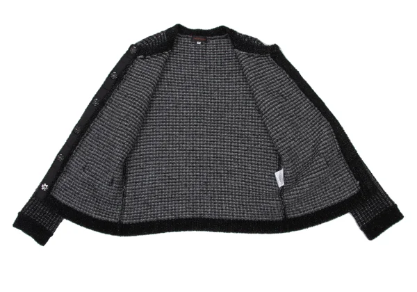 yoshie inaba Cashmere Nylon Glitter Knit Cardigan & Skirt K-174123_008