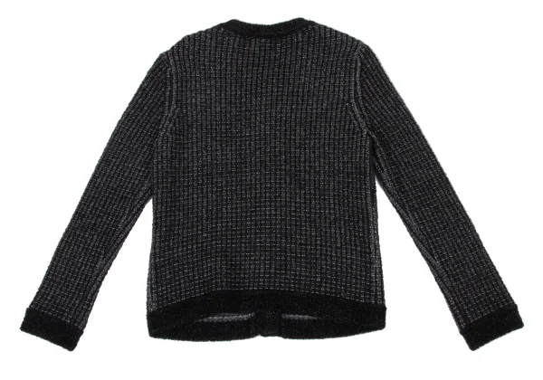 yoshie inaba Cashmere Nylon Glitter Knit Cardigan & Skirt K-174123_009