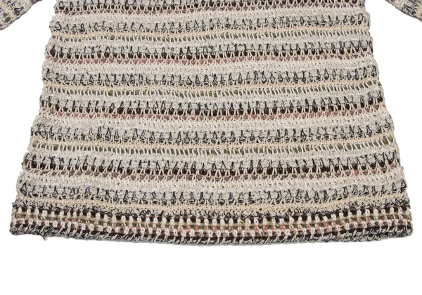 yoshie inaba Low-gauge Mix Knit Top K-174124_006