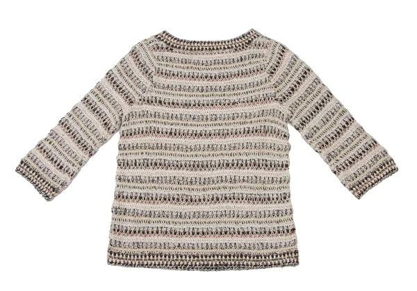 yoshie inaba Low-gauge Mix Knit Top K-174124_008