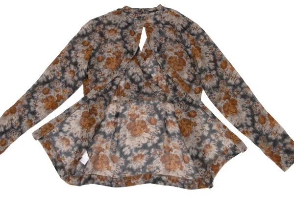 yoshie inaba Floral Printed Silk Blouse K-174125_008