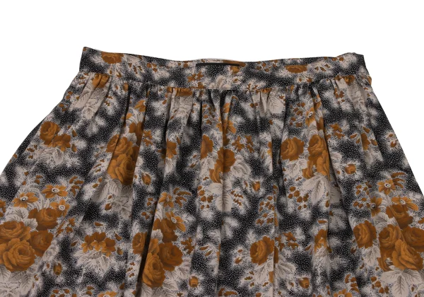 yoshie inaba Floral Printed Silk Skirt K-174126_003