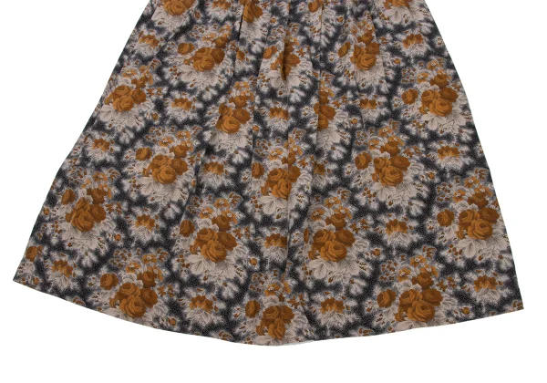 yoshie inaba Floral Printed Silk Skirt K-174126_005
