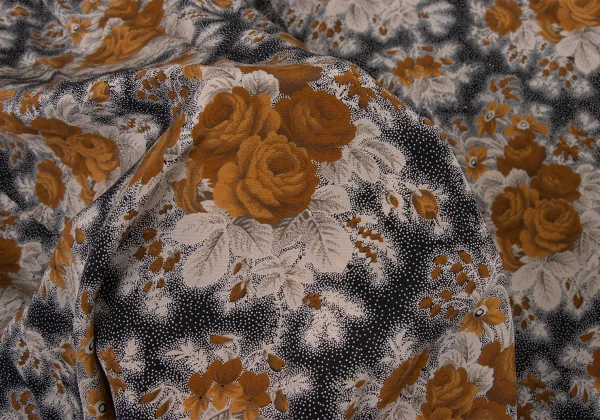 yoshie inaba Floral Printed Silk Skirt K-174126_009