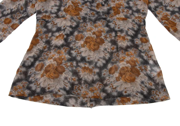 yoshie inaba Floral Printed Silk Blouse & Skirt K-174127_007